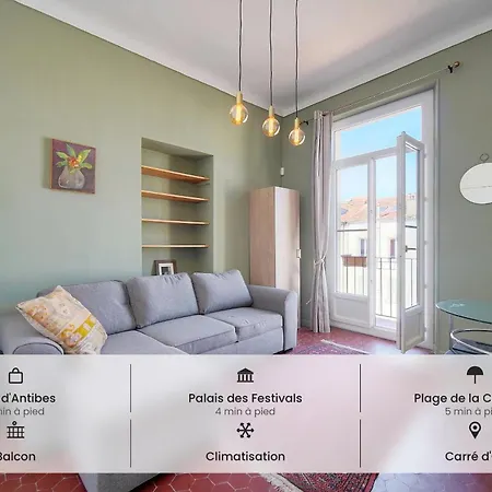 Chic 2 Pieces Balcon, Hoche-hypercentre A1b162 * Cannes